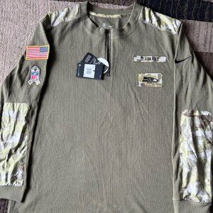 Seattle Seahawks Salute to Service NFL Camo Top by Nike